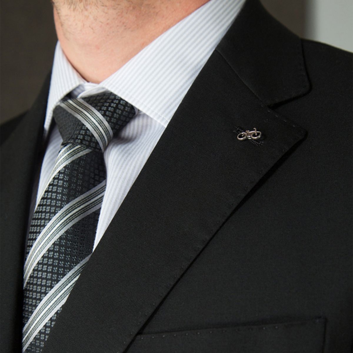 TRIAL - Traje Straight Fit de Lana Hombre