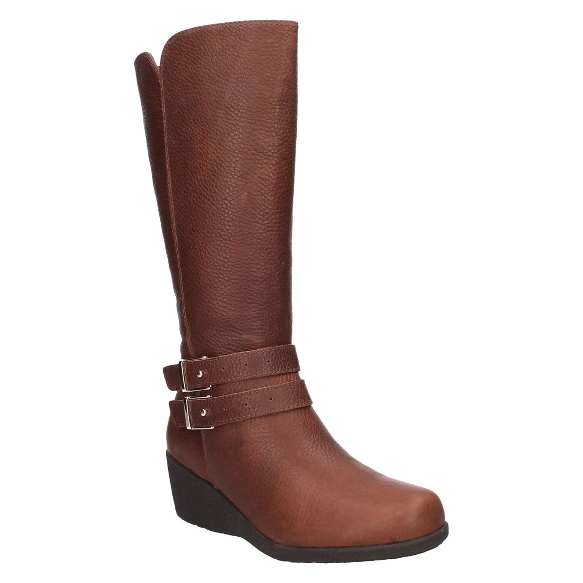 16 HRS - Bota Mujer Cuero Café