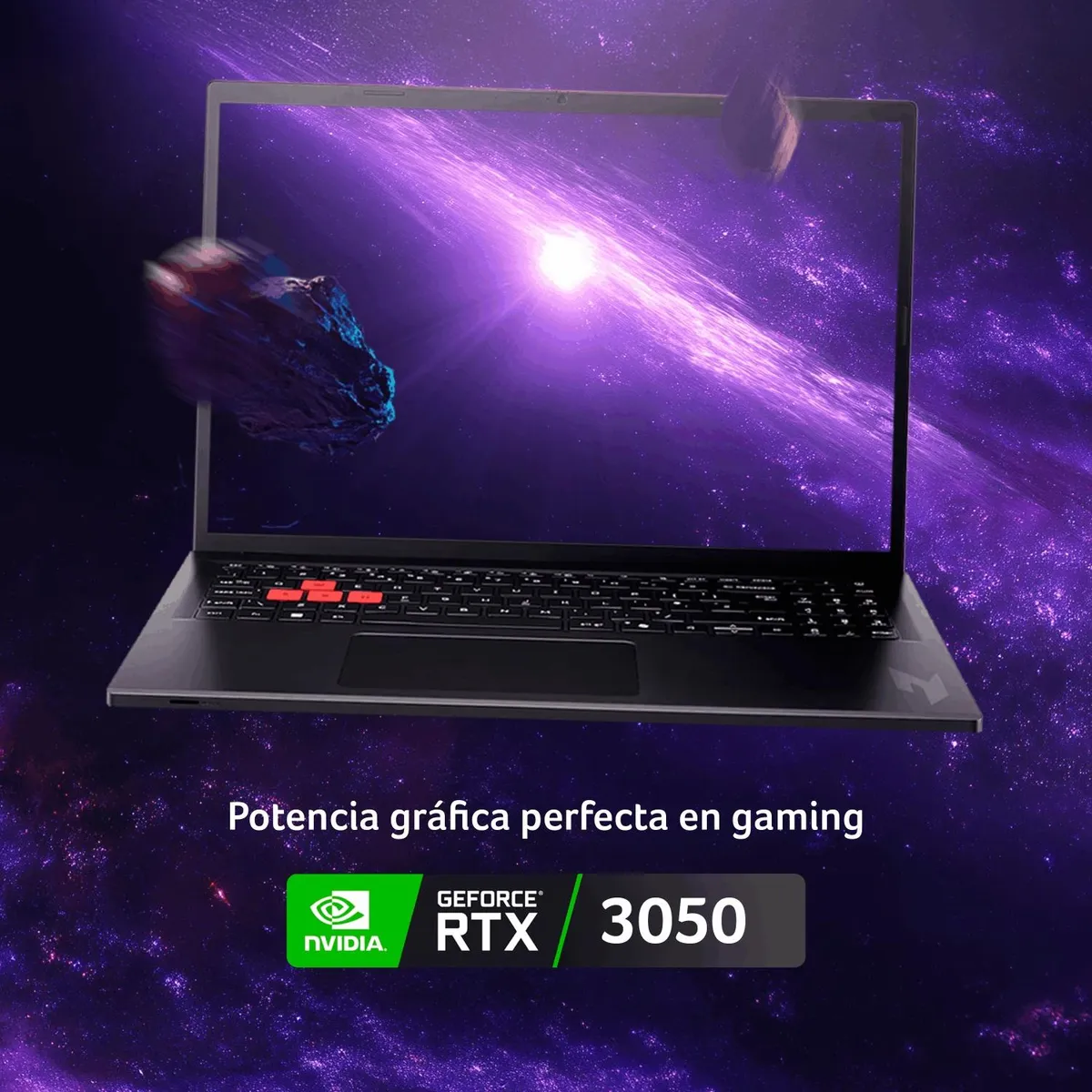 ACER - Notebook Gamer NITRO LITE Intel Core i5 RTX3050 GDDR6 24GB RAM 512GB SSD 16" WUXGA Acer