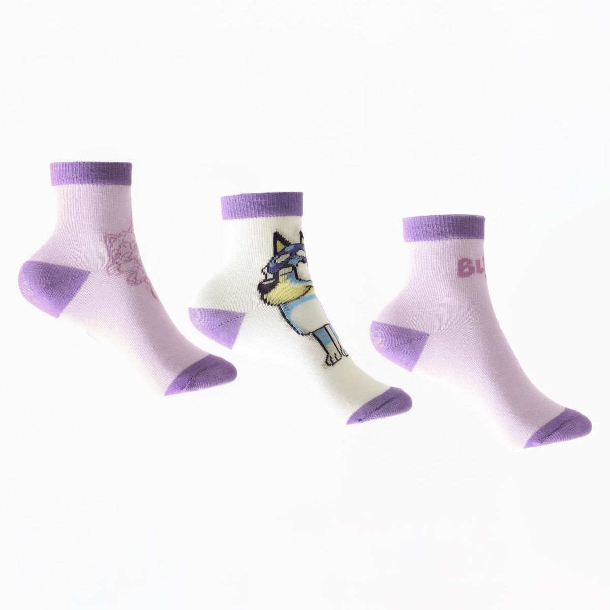 BLUEY - Pack 3 Pares De Calcetines Bluey