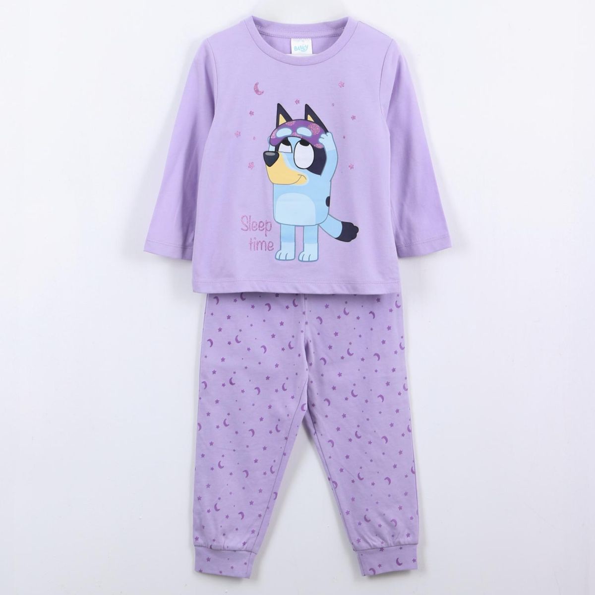 BLUEY - Pijama 2 Piezas Niña Manga Larga Algodón Bluey