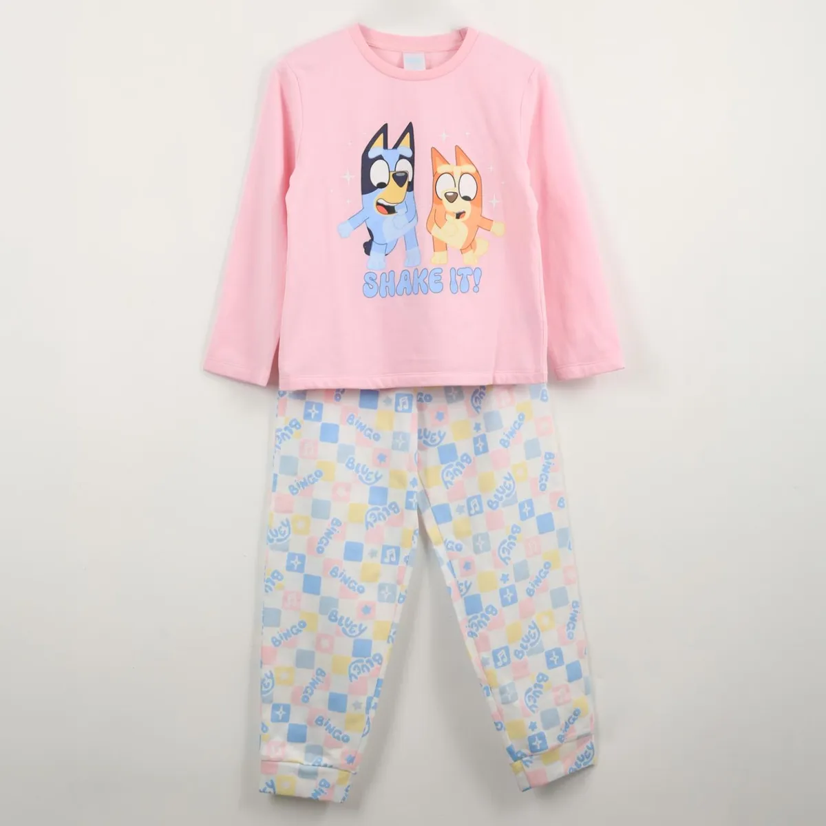 BLUEY - Pijama Niña Algodón 2 Piezas Bluey
