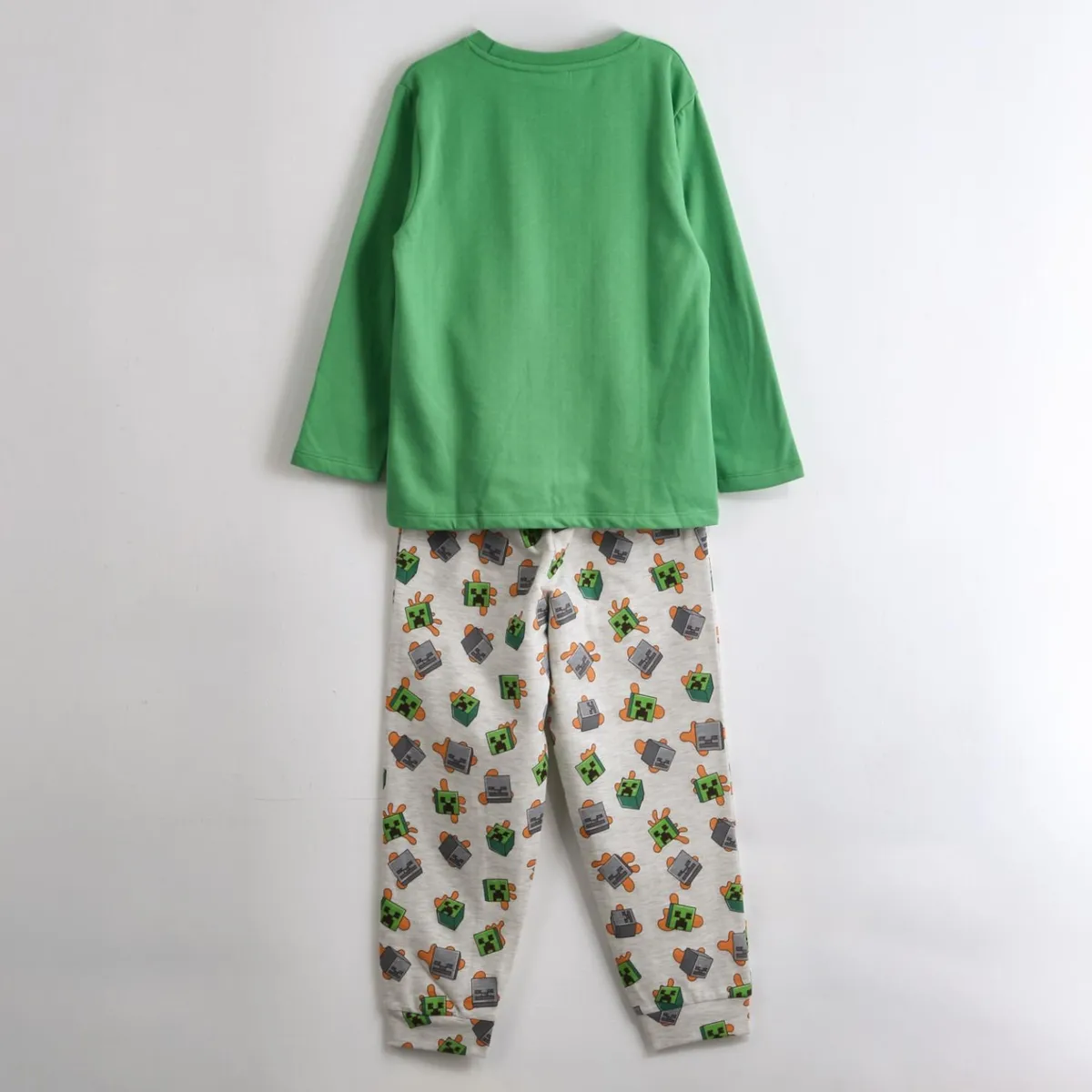 MINECRAFT - Pijama Niño Algodón 2 Piezas Minecraft