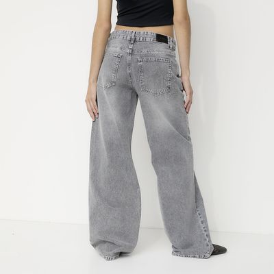 Imagen 2 del producto Jeans Wide Leg Tiro Bajo Mujer