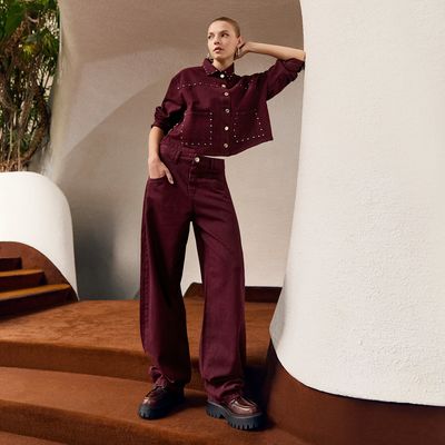 Imagen 1 del producto Jeans Balloon Tiro Bajo Mujer