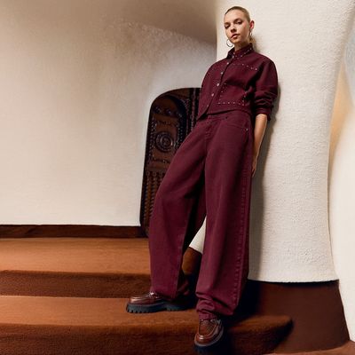 Imagen 2 del producto Jeans Balloon Tiro Bajo Mujer