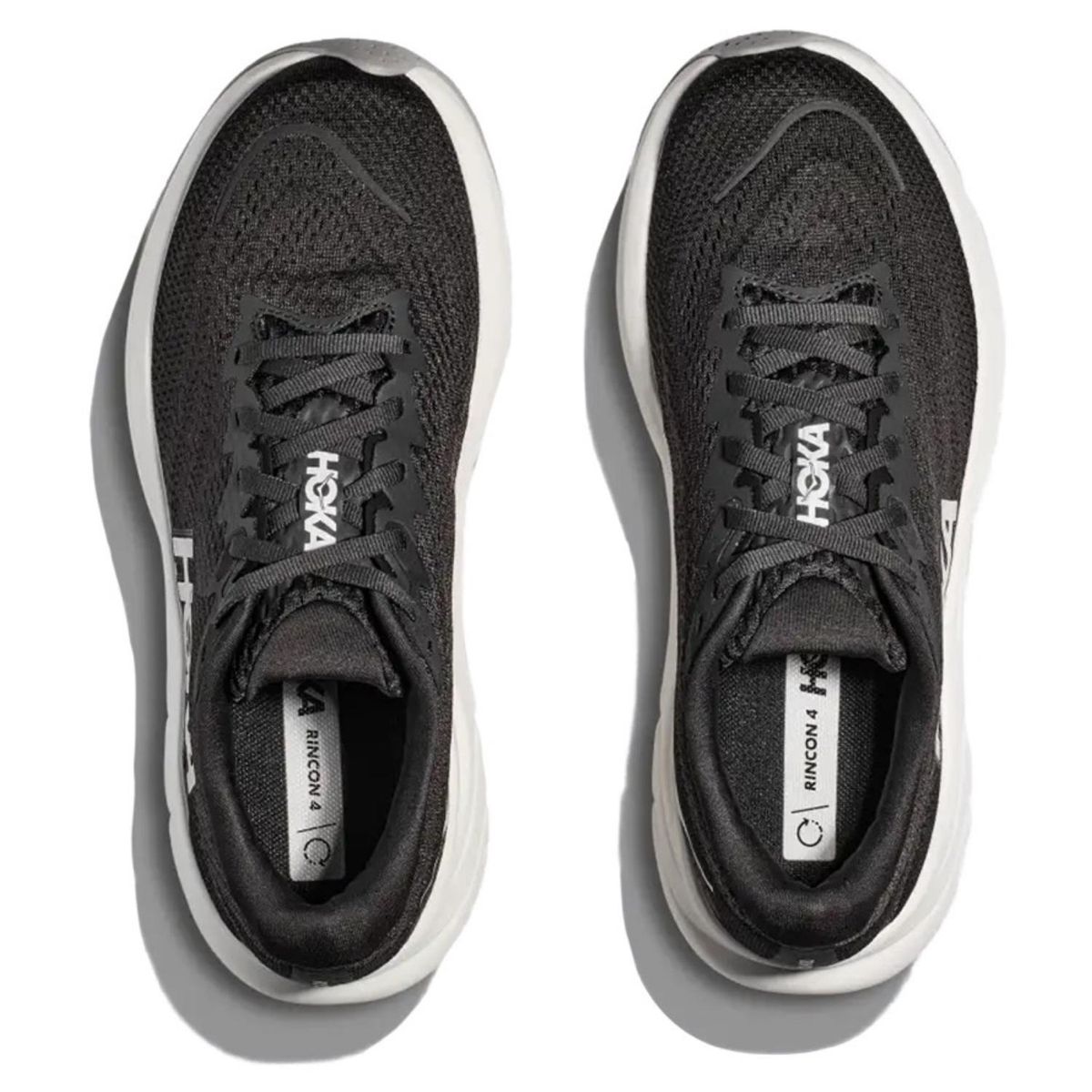 HOKA - Rincon 4 Zapatilla Deportiva Running Mujer Negro Hoka