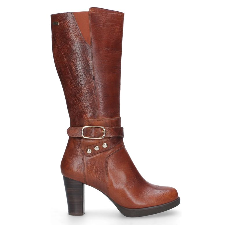 16 HRS - Bota Mujer Cuero Café