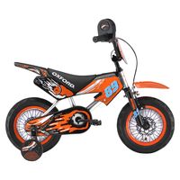 Bicicleta Infantil Aro 12 Moto Bike Plata 1 Velocidad