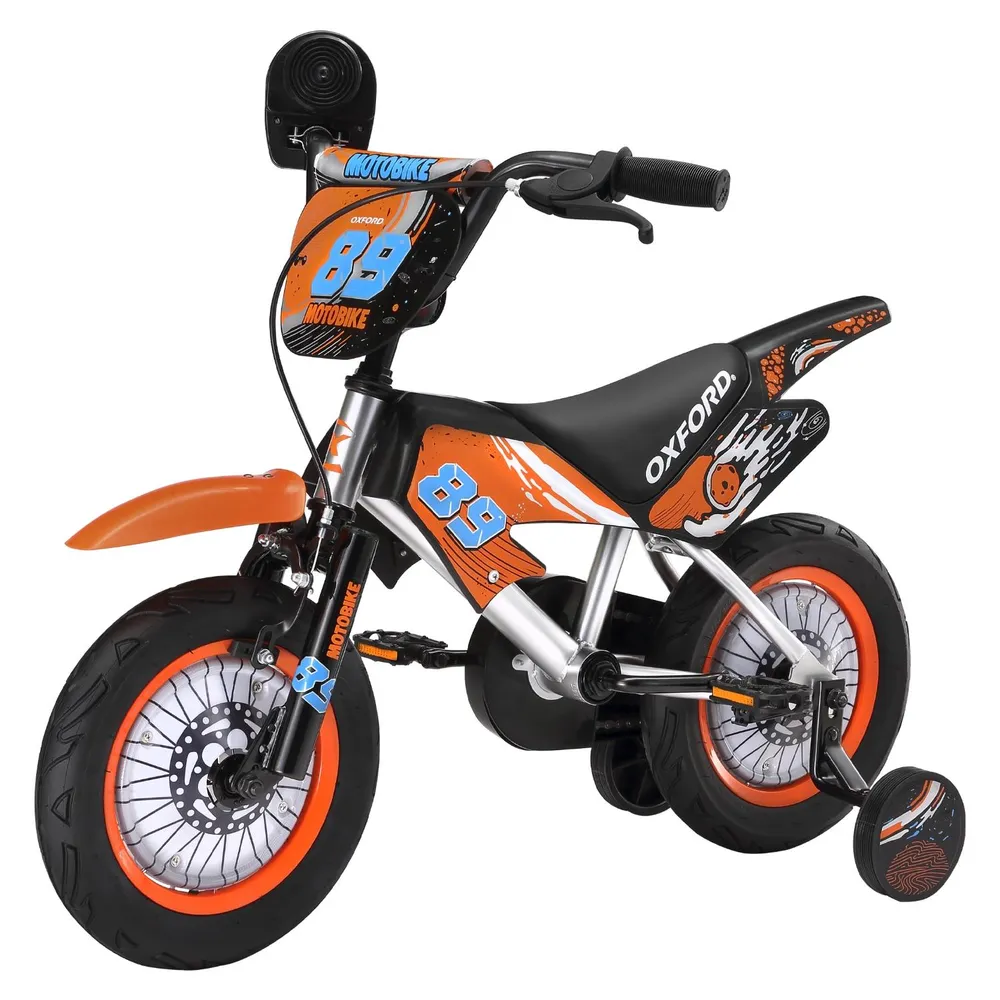 Oxford Moto Bike Aro 12 1V Naranja, foto 3