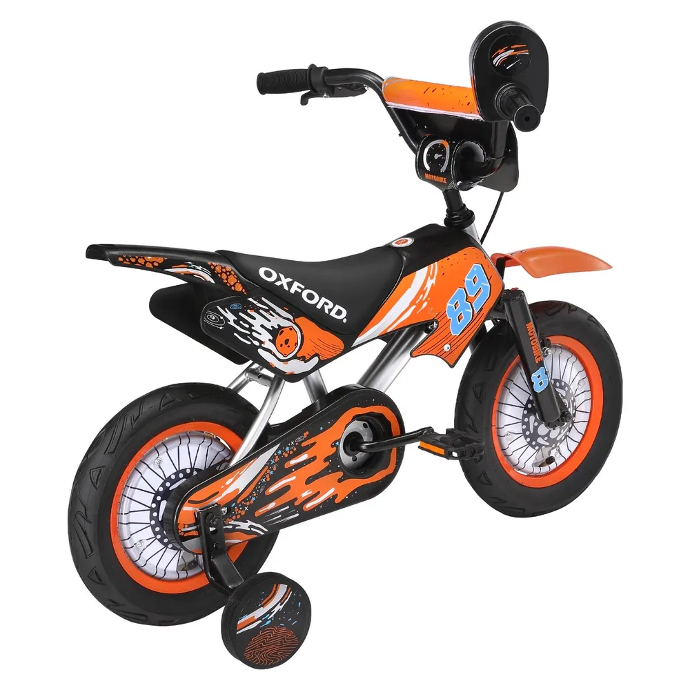 Oxford Moto Bike Aro 12 1V Naranja, foto 4