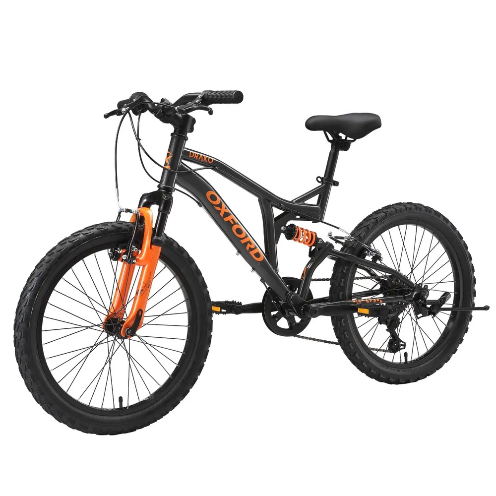 Bicicleta Infantil Drako Aro 20 Doble Suspensión Negro - NEGRO / 20, foto 3