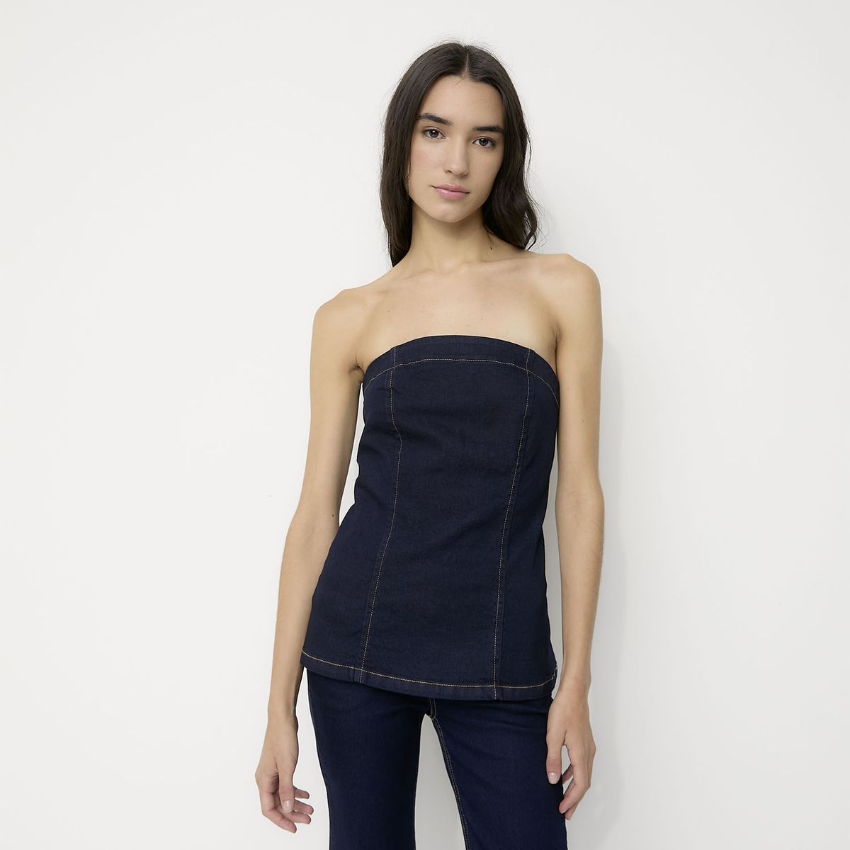 SYBILLA - Top Strapless Mujer Sybilla