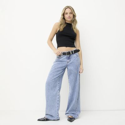 Imagen 1 del producto Jeans Baggy Tiro Bajo Mujer