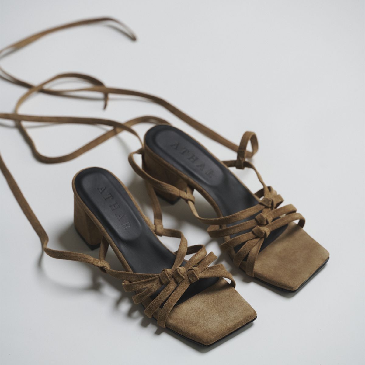 ATHAR - Sandalia Mujer Caramelo Athar