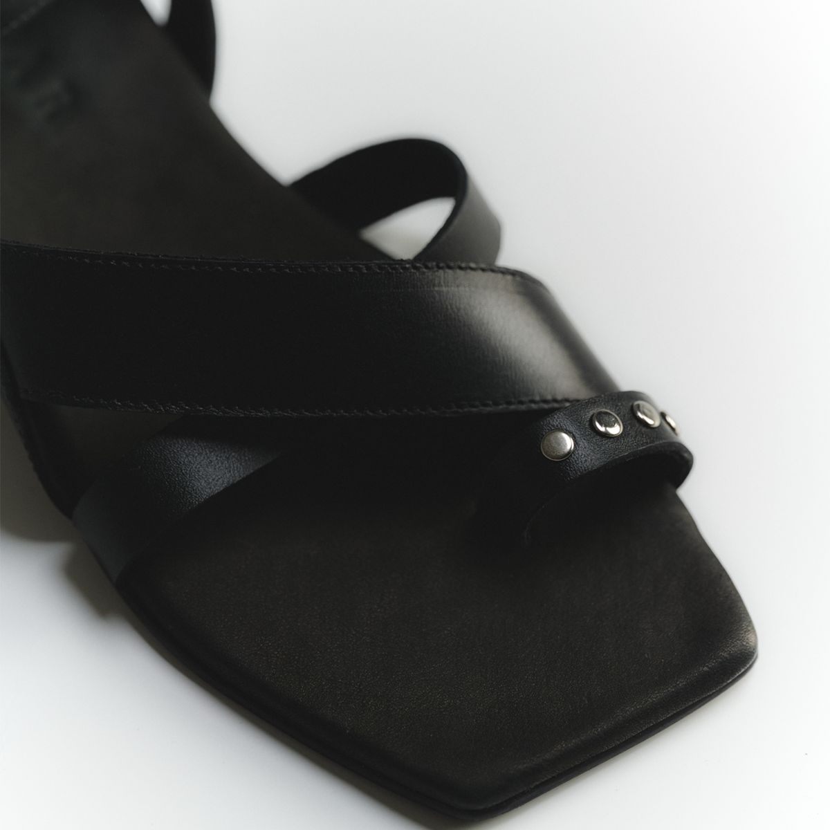 ATHAR - Sandalia Mujer Negro Athar