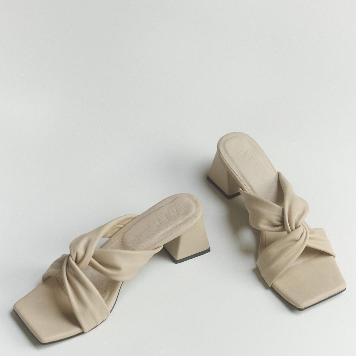 ATHAR - Sandalia Mujer Beige Athar