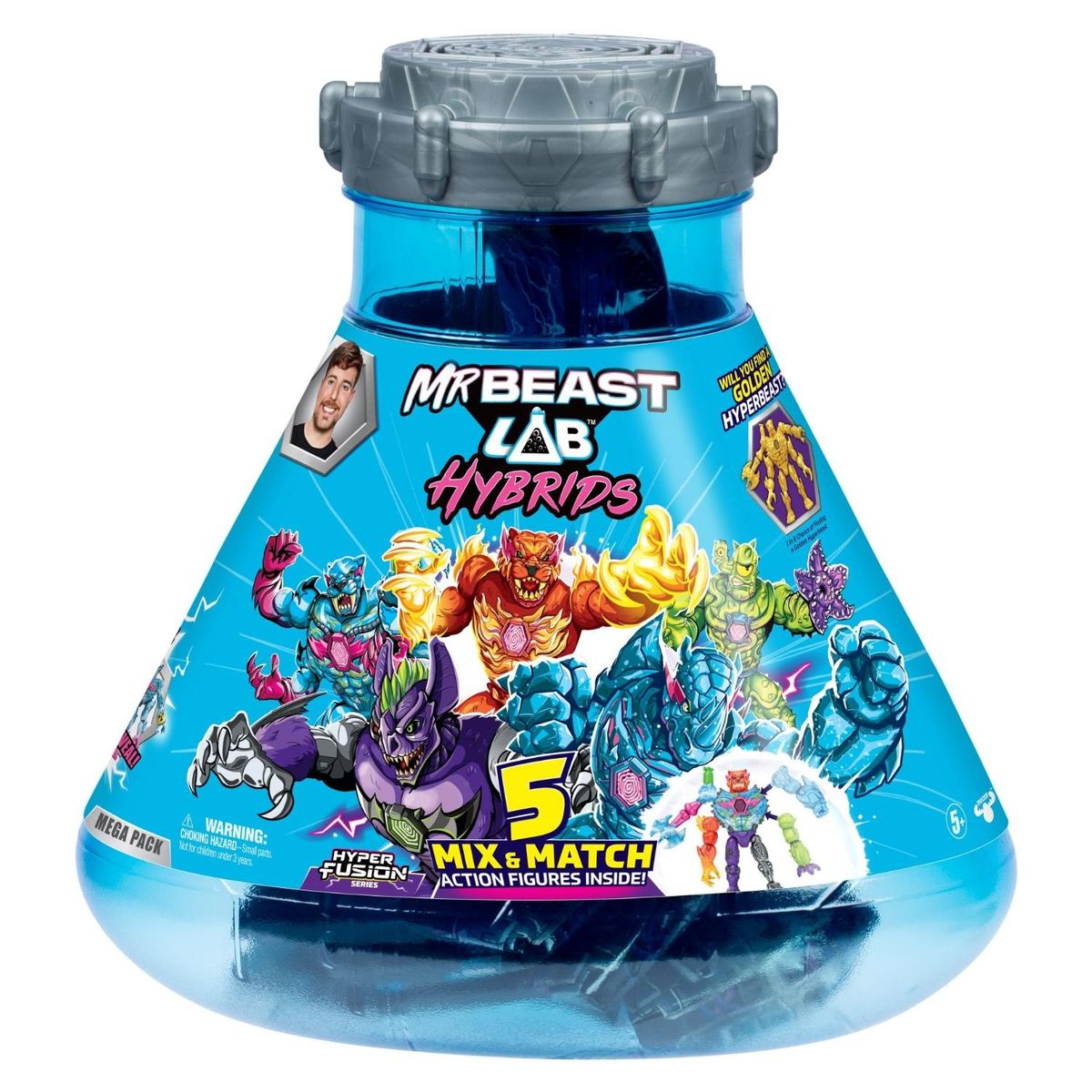 MR BEAST - Mb Lab Hybrids Figura Fusion X Mr Beast