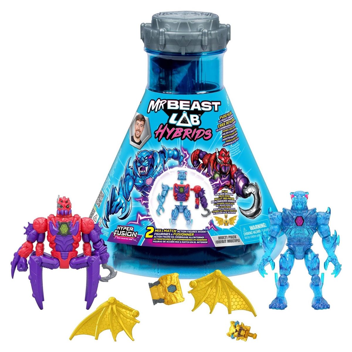 MR BEAST - Mb Lab Hybrids Figura Fusion X Mr Beast