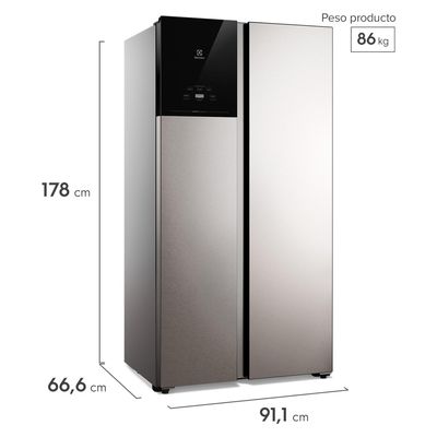Imagen 2 del producto Refrigerador Side by side 530LT ES50S