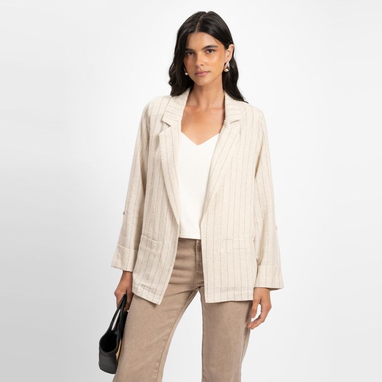 Blazer Marta Arena Mujer