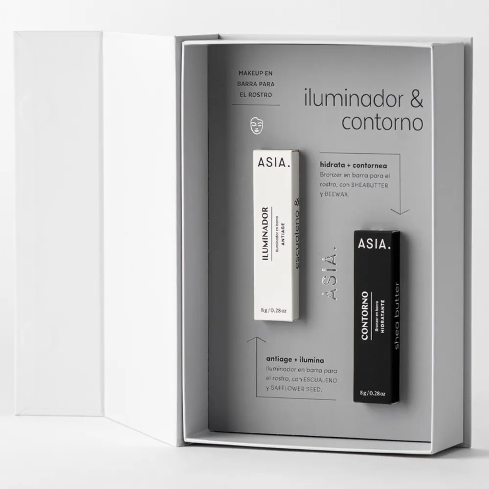 Asia Kit Iluminador y Contorno en Barra, foto 2