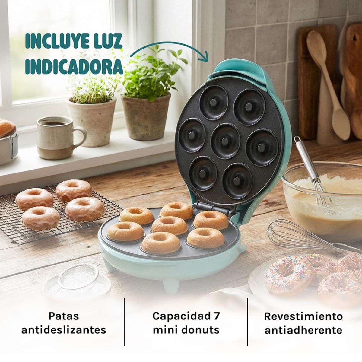 AURA - Máquina para Preparar Donuts Cookit