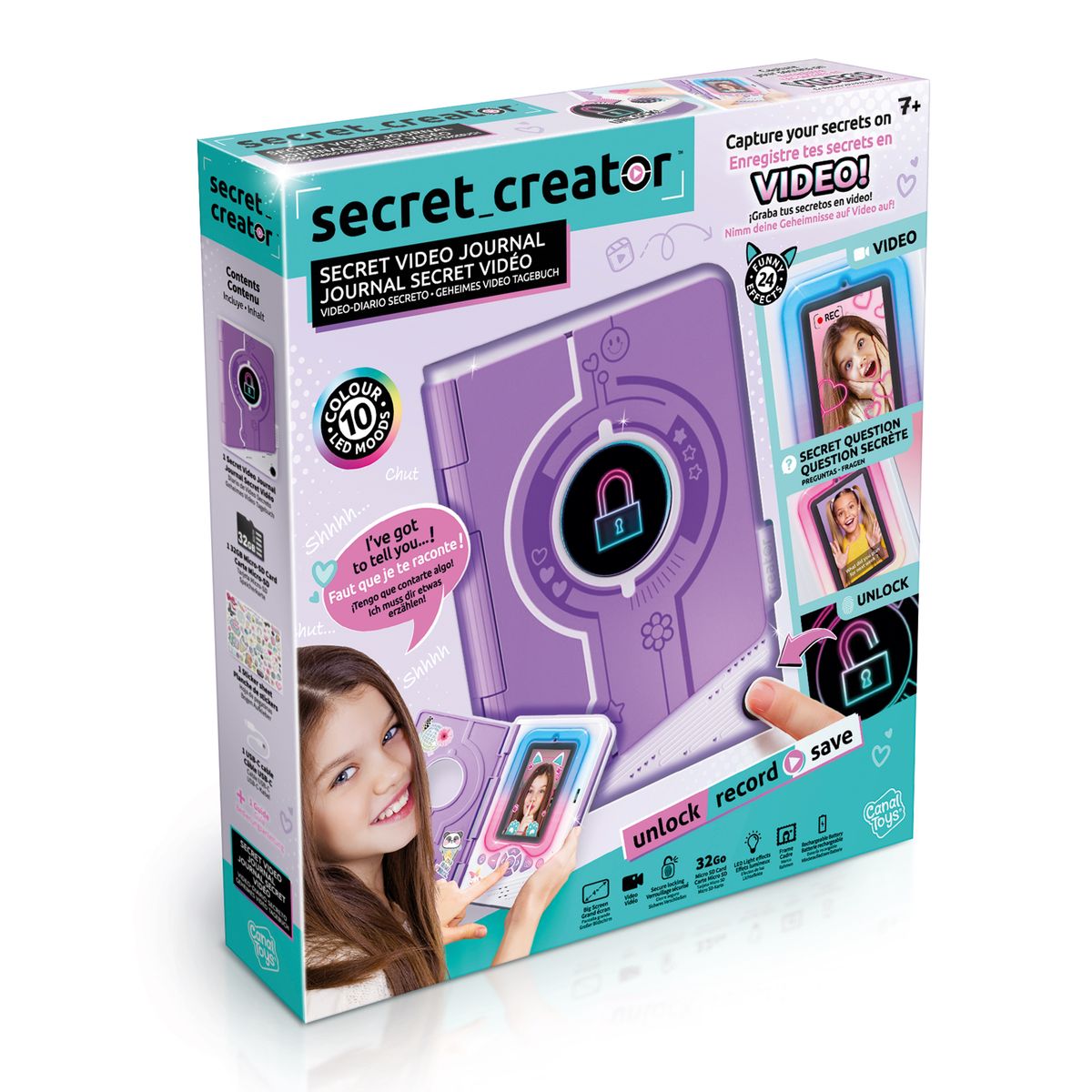 CANAL TOYS - Secret Video Journal Canal Toy