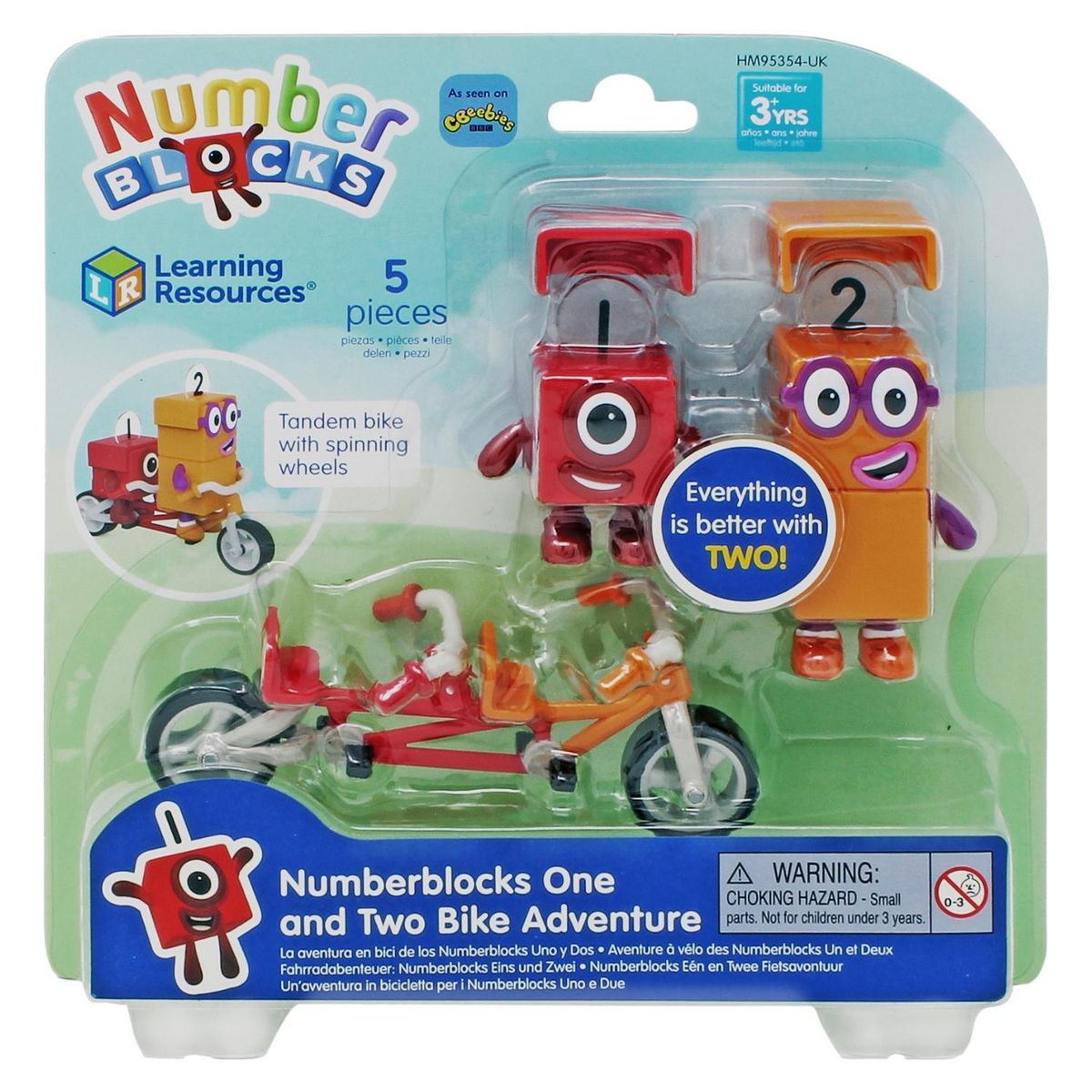 NUMBERBLOCKS - One And Two Bike Adventure Number Blocks