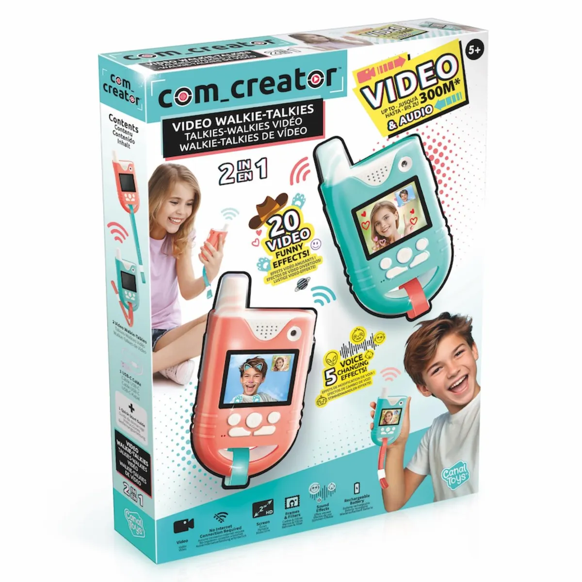 CANAL TOYS - Video Walkie Talkies Canal Toy