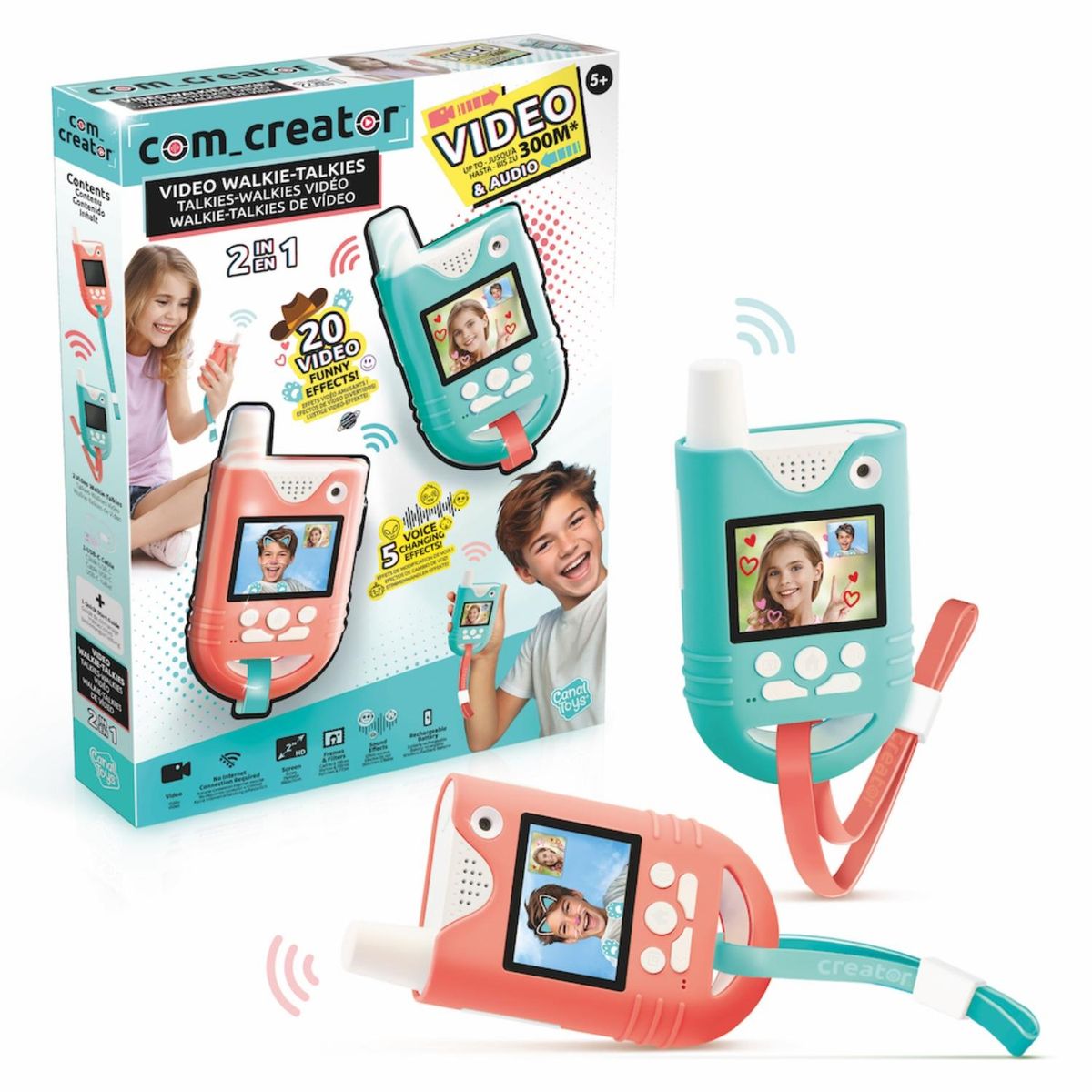CANAL TOYS - Video Walkie Talkies Canal Toy