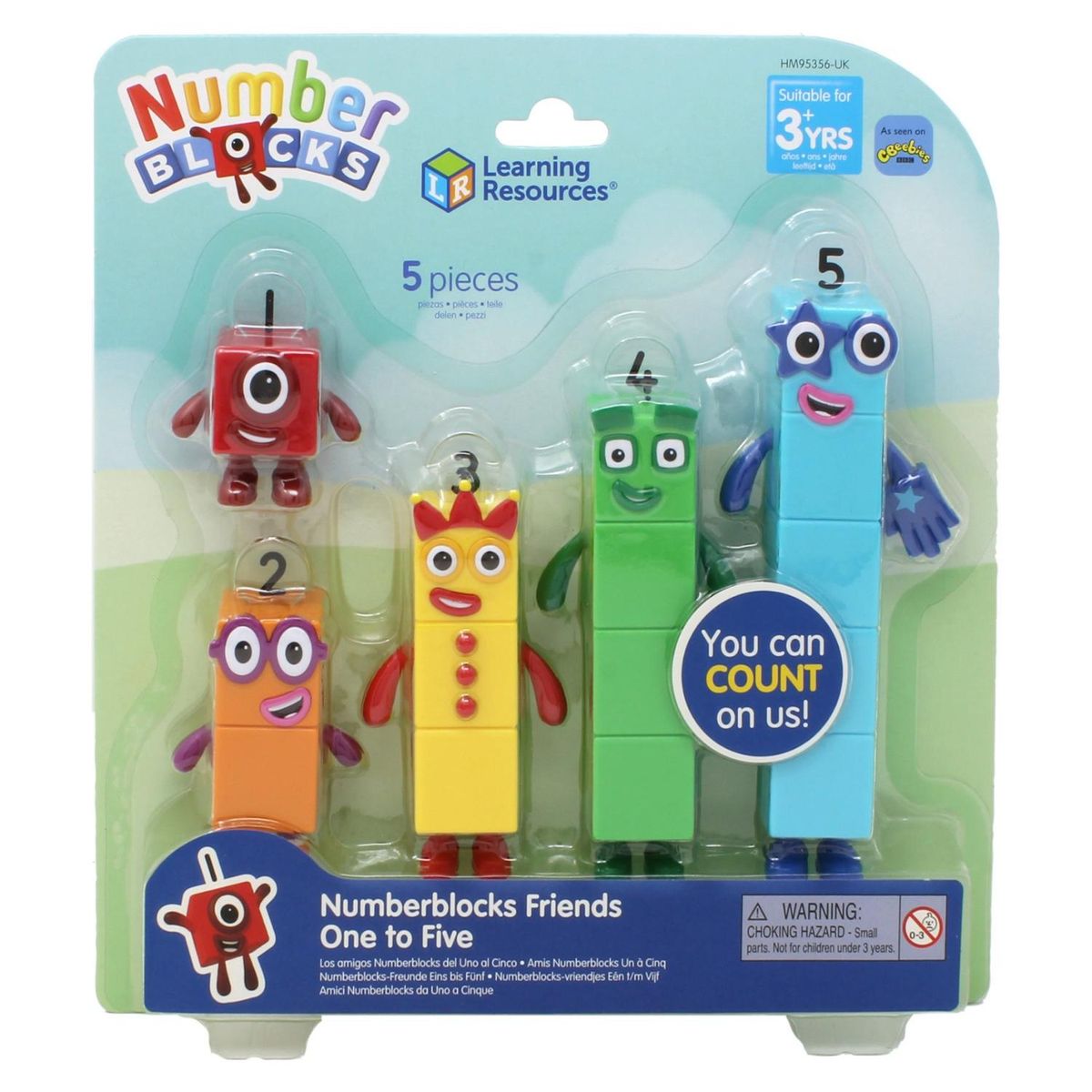 NUMBERBLOCKS - Figures Friends One To Five Number Blocks