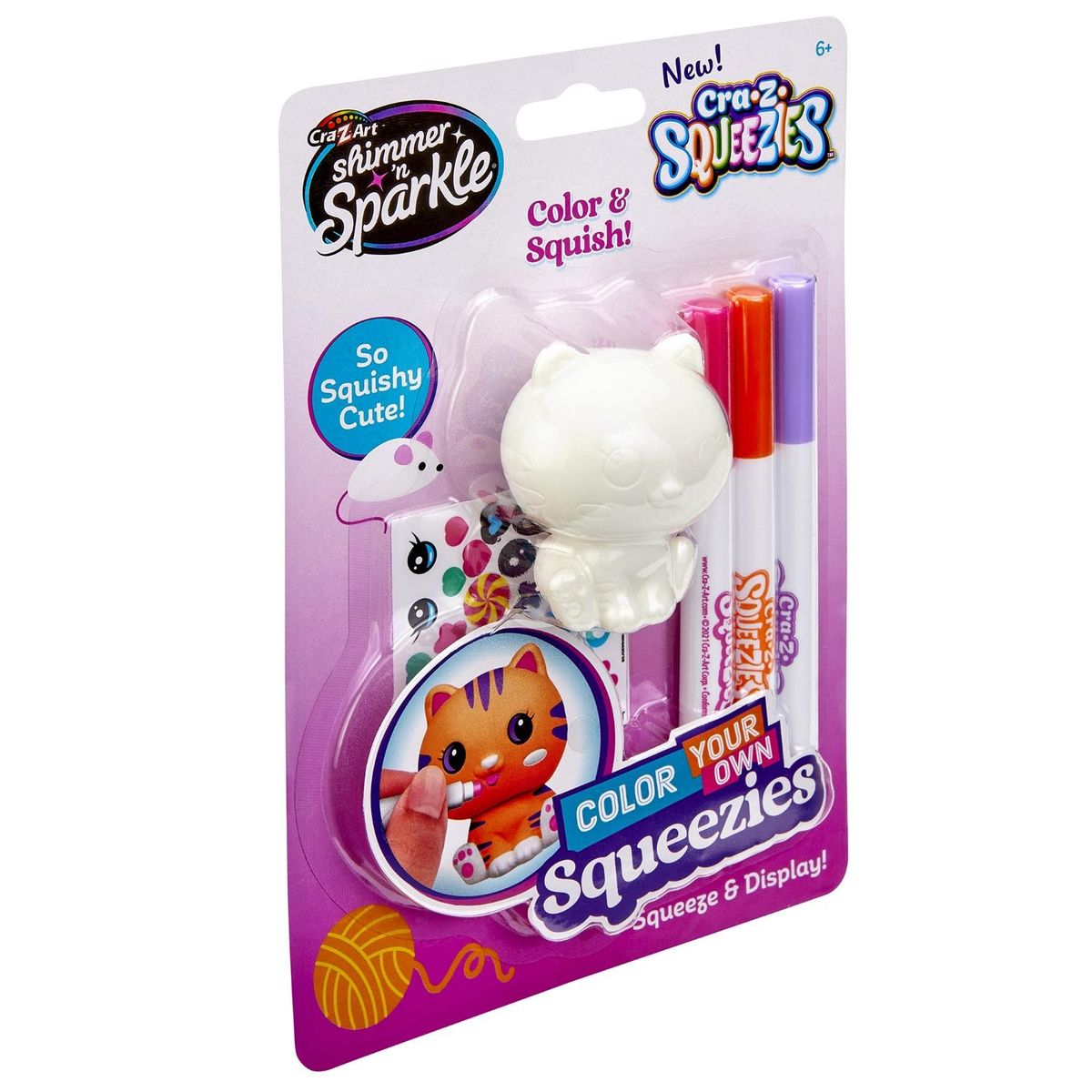 CRA-Z-ART - Squeezies Pintables Y Lavables Cra-Z-Art