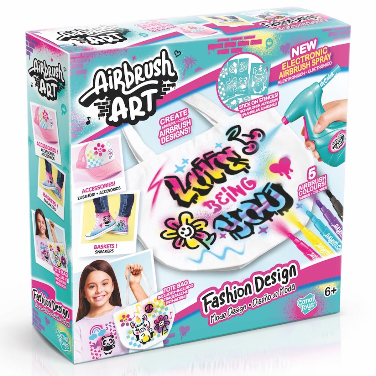 CANAL TOYS - Airbrush Art Fashion Design Canal Toy