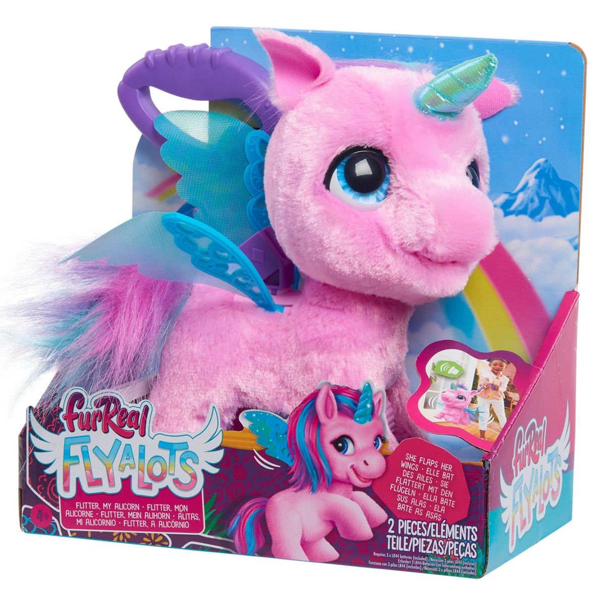 FURREAL FRIENDS - Juguete Interactivo Fly A Lots Alicorn Furreal