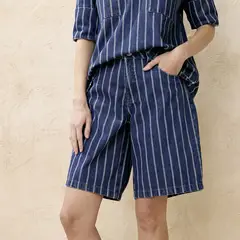 BASEMENT - Short Básico Tiro Medio Mujer