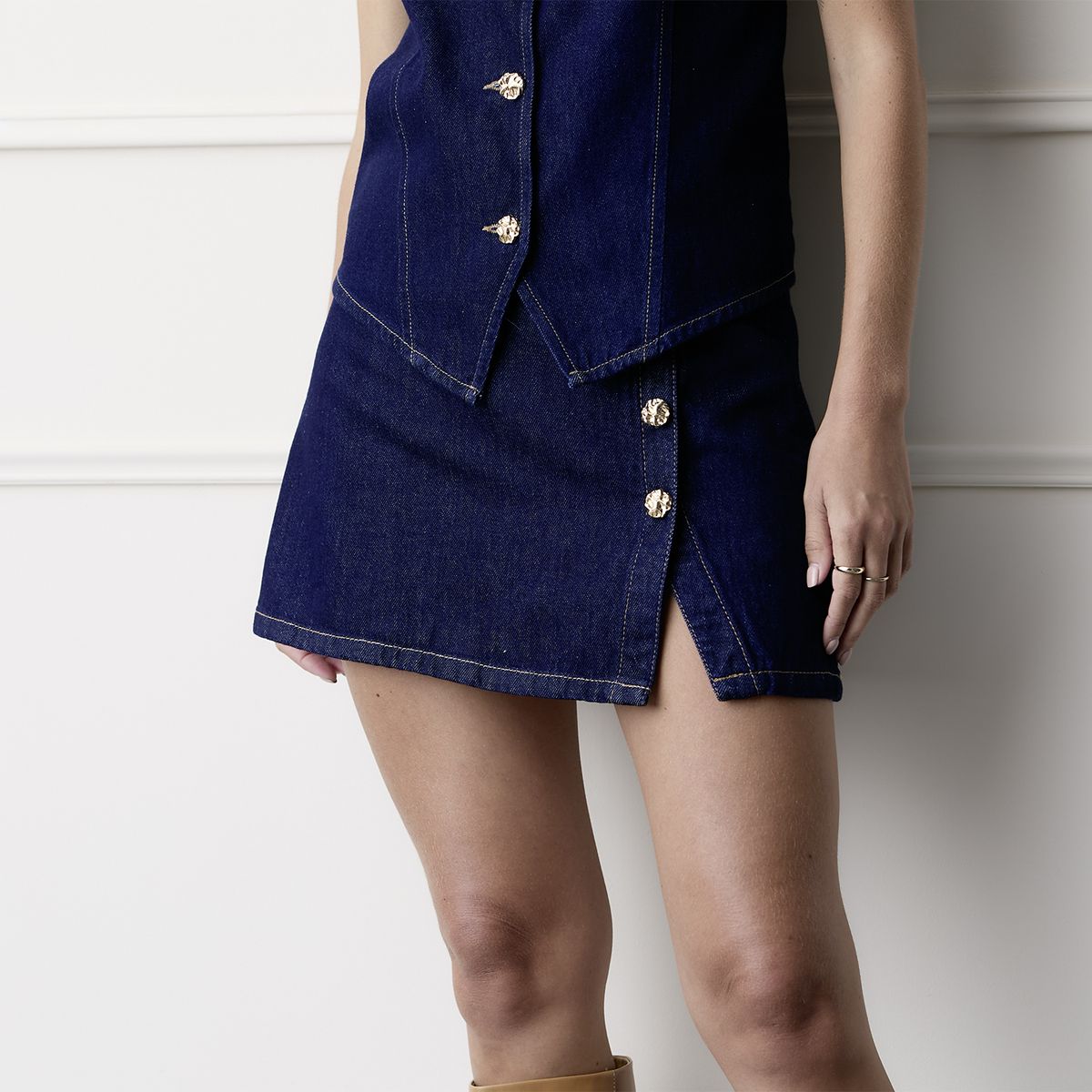 BASEMENT - Falda Mini Mujer Basement