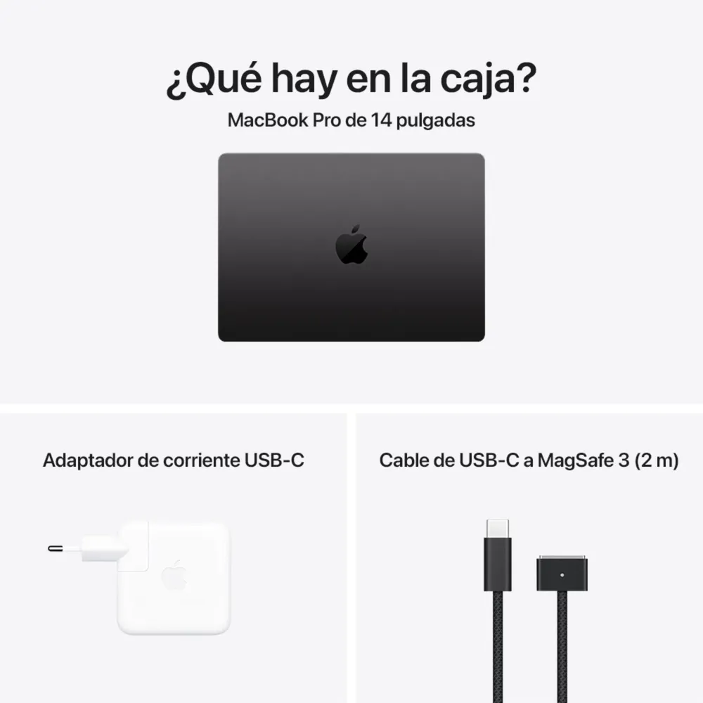 Apple MacBook Pro 14 M5 24GB 1TB Negro Espacial, foto 9