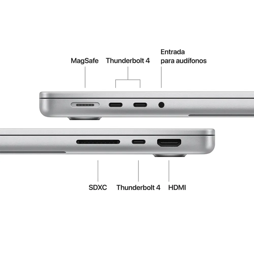 Apple MacBook Pro 14 M5 24GB 1TB Plata, foto 7