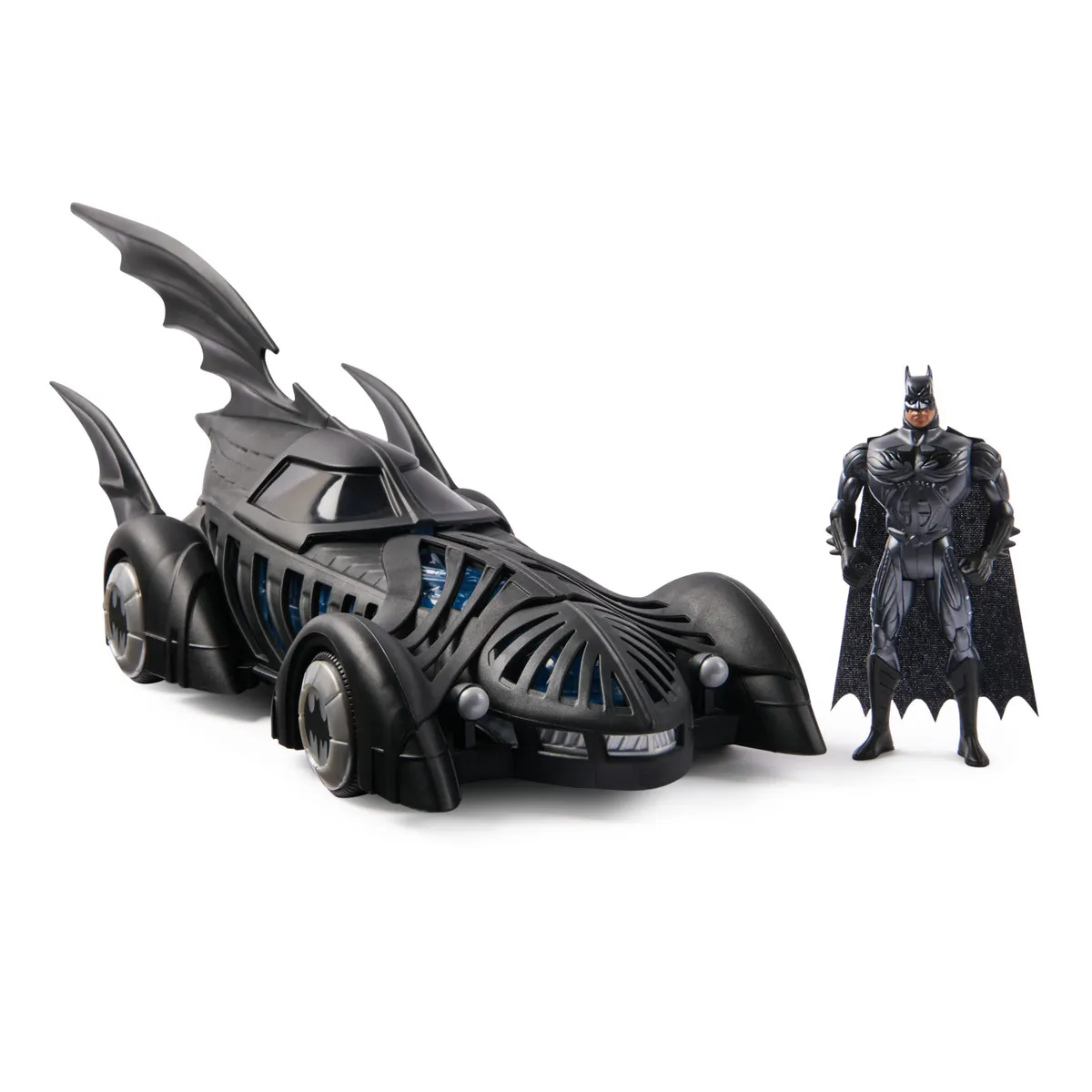 DC COMICS - Retro Batimobile+Figura DC Batman