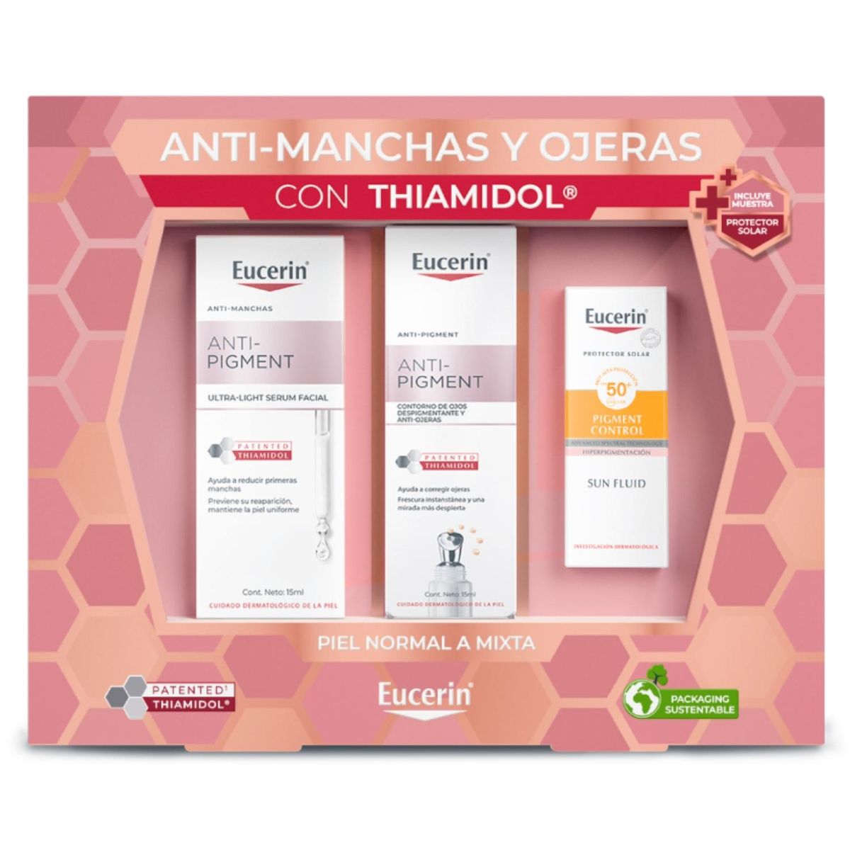 EUCERIN - Pack Anti-Manchas y Ojeras con Thiamidol Eucerin
