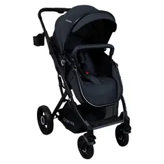 BEBESIT - Coche Cuna Paseo Vox Negro