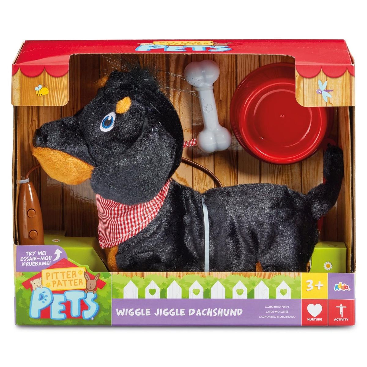 BOING TOYS - Salchicha Camina Y Ladra Boing Toy Petter Patter Pets