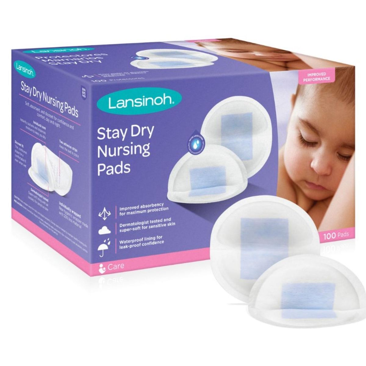 LANSINOH - Absorbente 100 Unidades Lansinoh