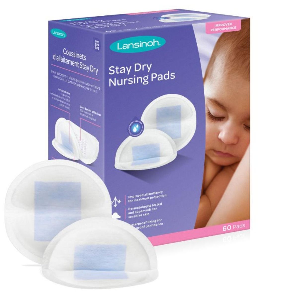 LANSINOH - Absorbente 60 Unidades Lansinoh