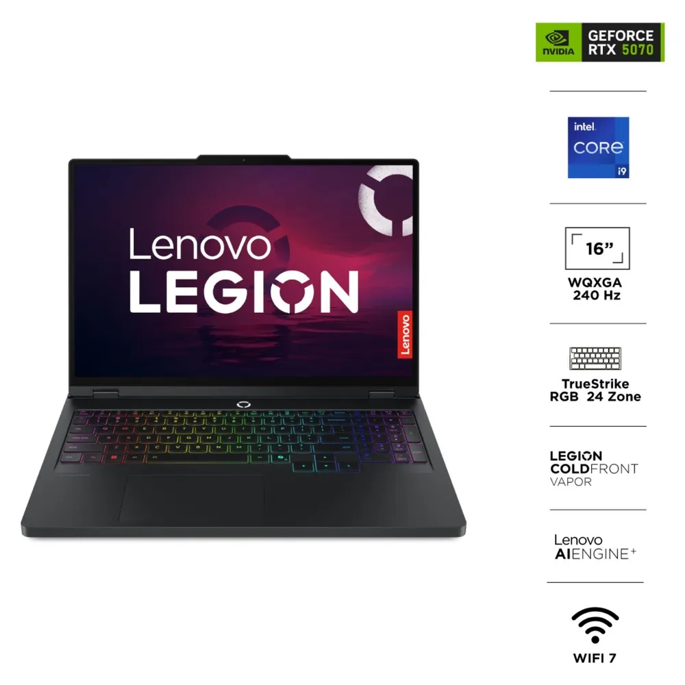 Lenovo Legion Pro 5 83NN0004CL Intel Core i9-14900HX RTX 5070 32GB 1TB 16" Eclipse Black, foto 2