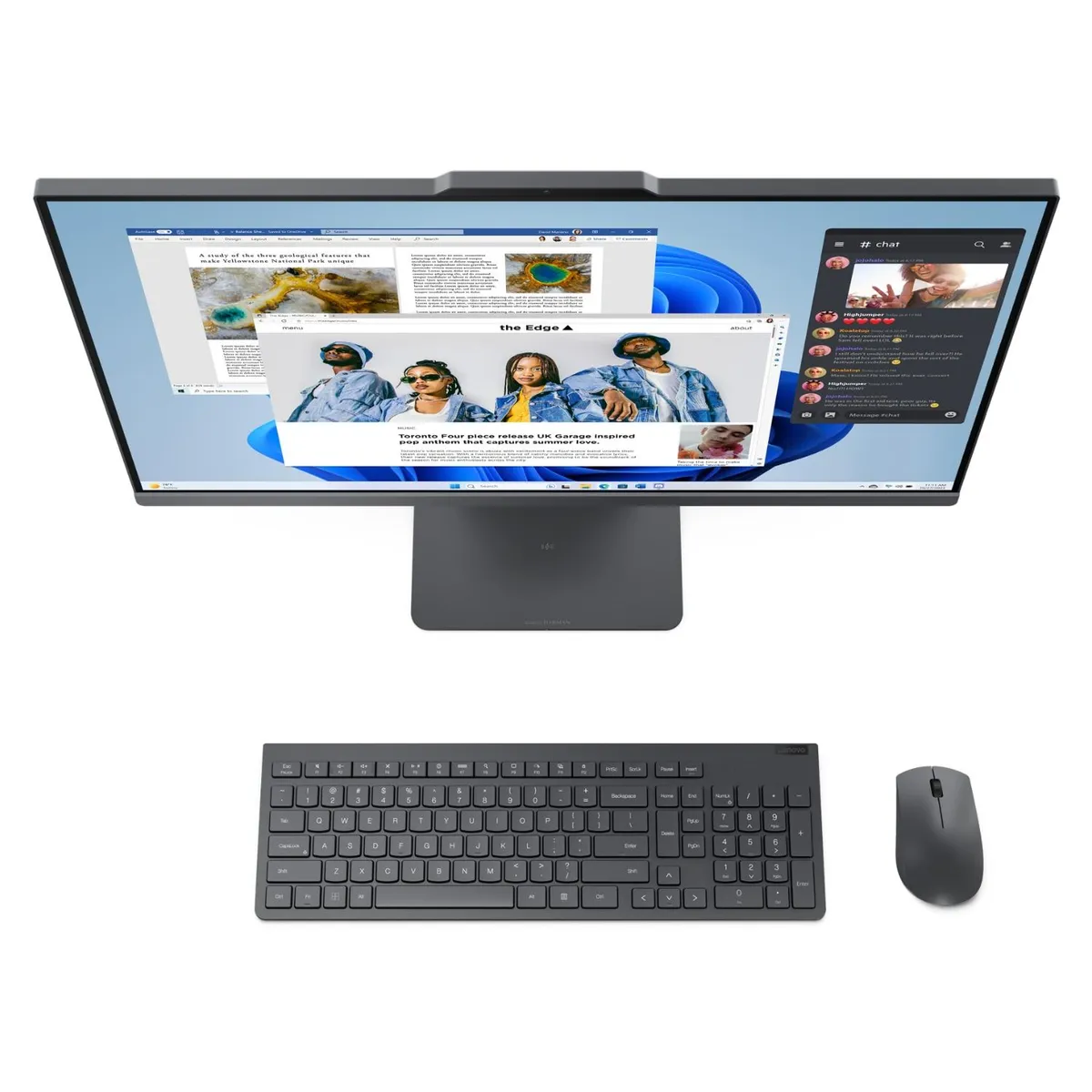 LENOVO - All in One Intel Core i7 13620H 16GB RAM 1TB SSD 27" FHD Lenovo + Teclado y Mouse