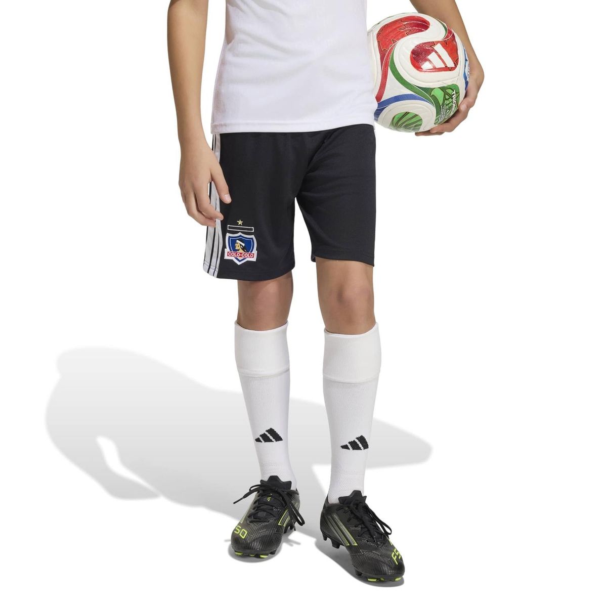 ADIDAS - Short Local Colo-Colo 2026 Niño