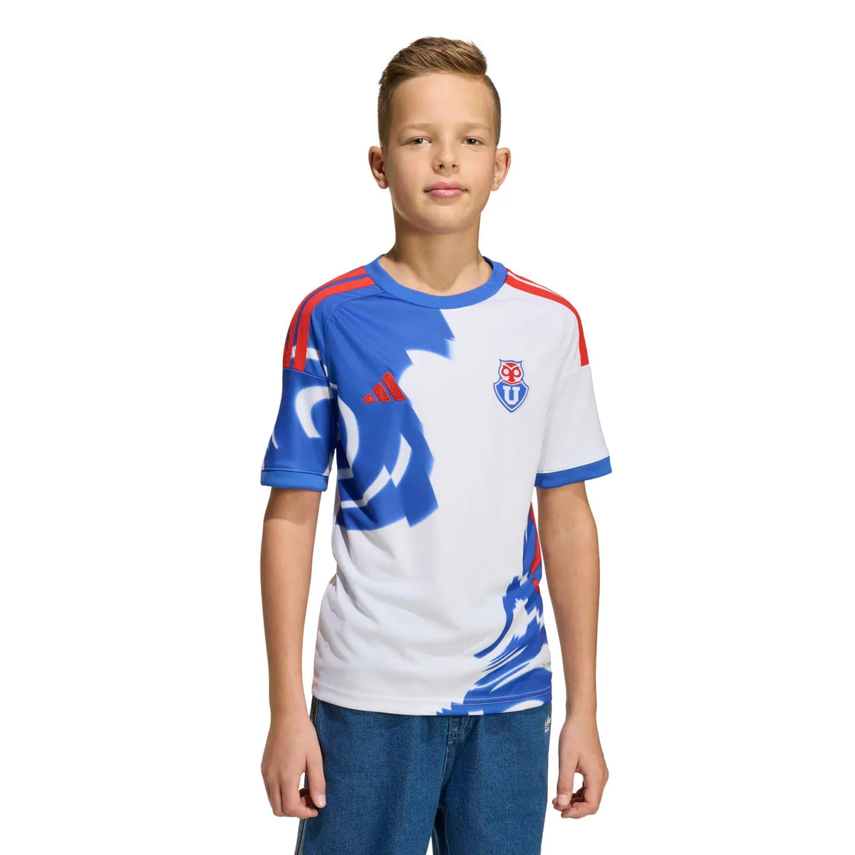 ADIDAS - Camiseta Universidad de Chile Visita 2026 Niño
