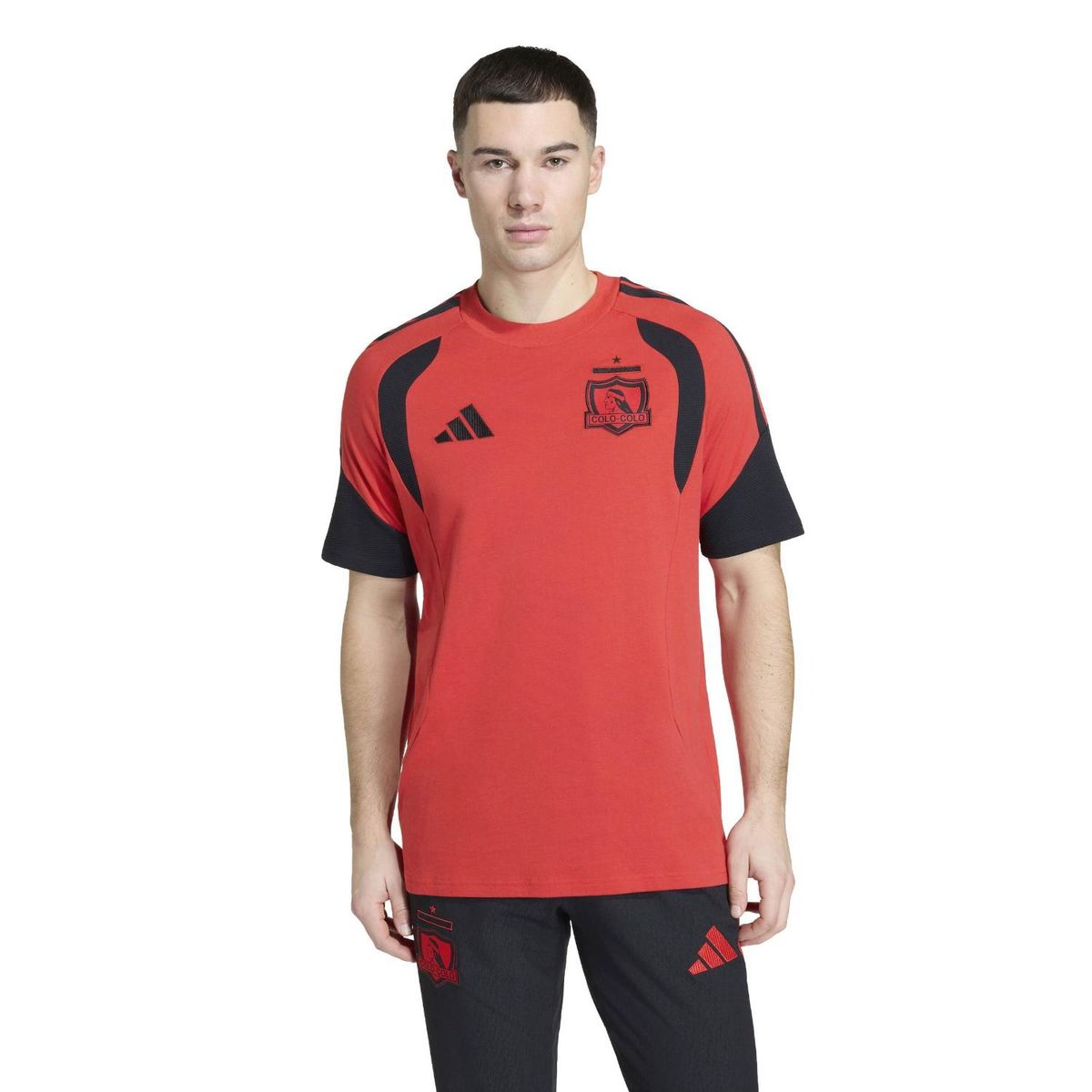 ADIDAS - Polera Algodón Entrenamiento Colo-Colo 2026 Hombre
